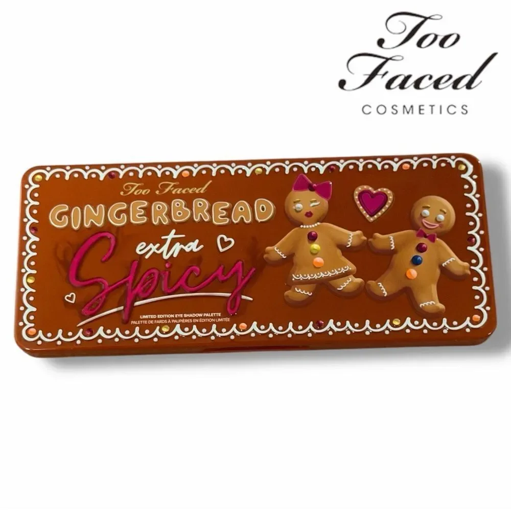 Too Faced Three Eyeshadow Collection - Peach, Gingerbread, Cinnamon